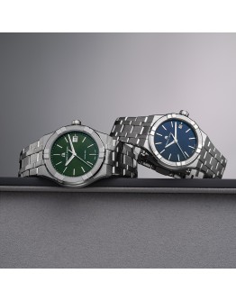 Maurice Lacroix Aikon Quartz Date 40mm Yeşil Kadran Çelik Kordon Erkek Saati - Detay