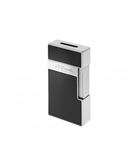 S.T. Dupont Big D Chrome Shiny Black Lacquer Çakmak 025001