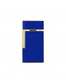 S.T. Dupont Biggy Gold & Mavi Lacquer Çakmak 025005