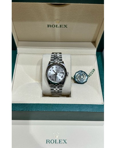 Rolex Datejust 36mm Silver Dial 126234 2025 NEW FULL SET