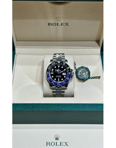 Rolex GMT-Master II 40mm ''Batgirl'' Steel Jubilee 126710BLNR 2025 NEW FULL SET