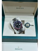 Rolex GMT-Master II 40mm "Pepsi" Steel Jubilee 126710BLRO FULL SET