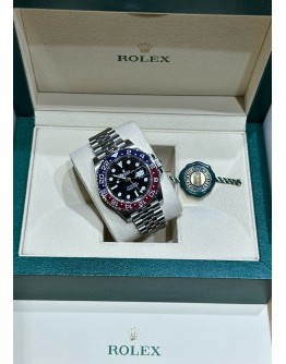 Rolex GMT-Master II 40mm "Pepsi" Steel Jubilee 126710BLRO FULL SET