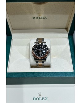 Rolex GMT-Master II 40mm 126711CHNR Rootbeer Two Tone Rose FULL SET