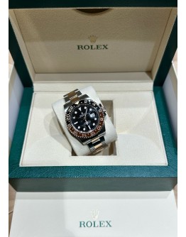 Rolex GMT-Master II 40mm 126711CHNR Rootbeer Two Tone Rose FULL SET