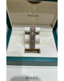 Rolex Day-Date 40 mm Olive Green 228235 60th Anniversary President Rose Gold FULL SET
