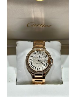 Cartier Ballon Bleu 42mm WE9008Z3 - 2. El Lüks Unisex Kol Saati Full Set
