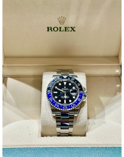 Rolex GMT-Master II Oyster Perpetual Batman 116710BLNR FULL SET