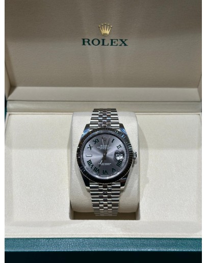 Rolex Datejust 41mm Wimbledon Dial  126334 2025 New FULL SET