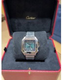 Cartier SANTOS DE CARTIER WSSA0062 LARGE MODEL Graduated green dial  STEEL  bracelet 2025 NEW FULL SET