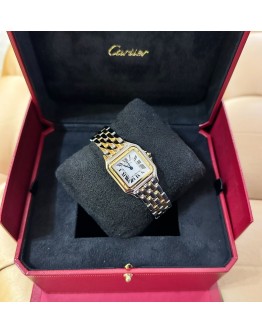 Cartier Panthere W2PN0007 2-Tone Yellow Gold Medium Model 2025 NEW FULL SET