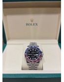 Rolex GMT-Master II 40mm "Pepsi" Steel Jubilee 126710BLRO FULL SET