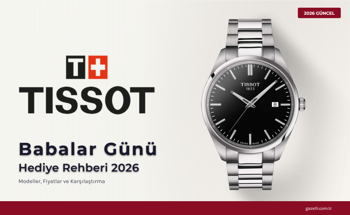  Babalar Günü Hediye Rehberi 2026: En İyi Saat ve Aksesuar — 21 Haziran'a Hazır Olun