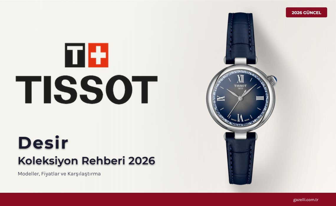 Tissot Désir Rehberi 2026: Sedef Kadran ve Pırlanta Detaylarla Kadın Saati