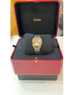 Cartier SANTOS DE CARTIER W2SA0033 2-Tone Yellow Gold SMALL MODEL 2025 NEW  FULL SET