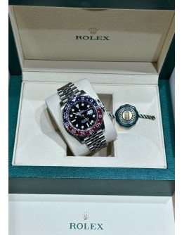 Rolex GMT-Master II 40mm "Pepsi" Steel Jubilee 126710BLRO FULL SET - Detay