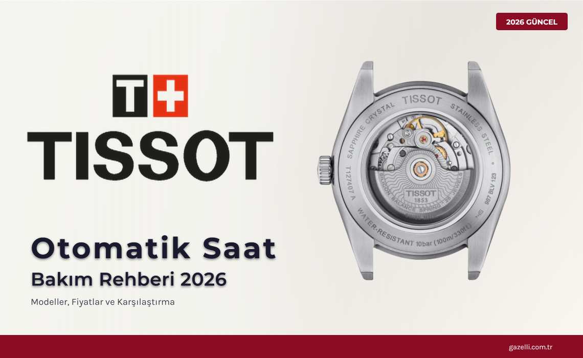 Otomatik Saat Bakım Rehberi: İsviçre Saatinizi Nesiller Boyu Yaşatmanın Sırrı