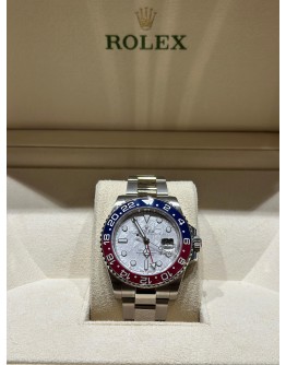 Rolex GMT-Master II “Pepsi” 40mm 126719BLRO White Gold Meteorite Dial