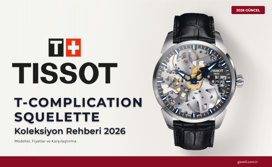 Tissot T-Complication Squelette Rehberi 2026: İskelet Mekanik Elle Kurma