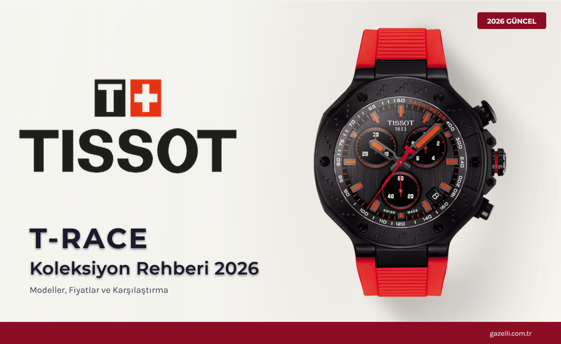 Tissot T-Race Koleksiyonu Rehberi 2026: MotoGP Resmi Saati — Fren Diski Bezel, Kronograf, Powermatic 80