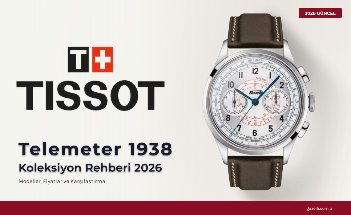 Tissot Telemeter 1938 Rehberi 2026: Valjoux Otomatik Kronograf, Çift Skala, 1930'lar Art Deco Heritage