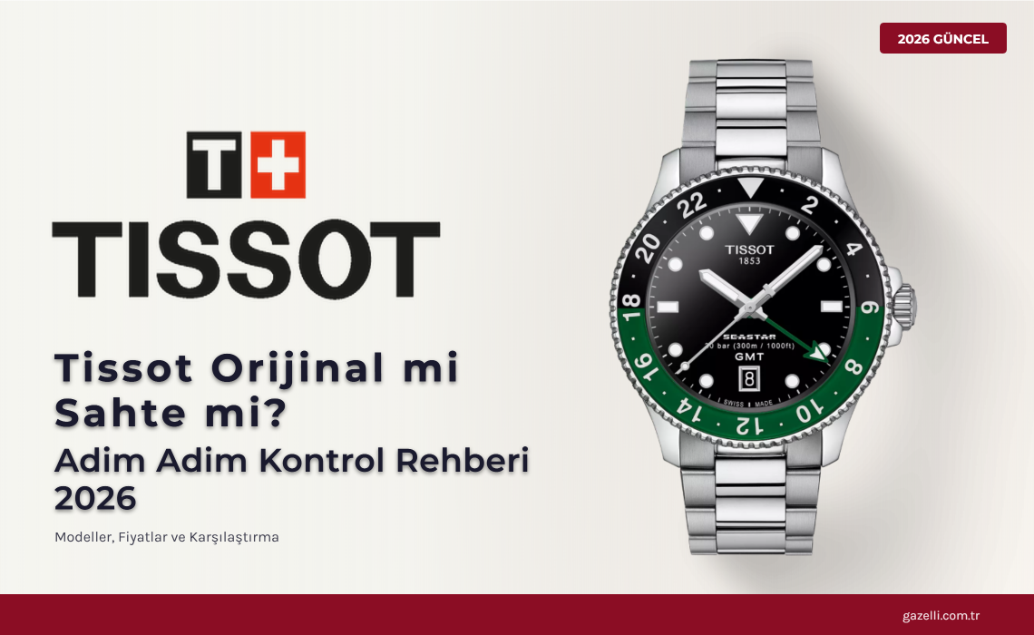 Tissot Orijinal mi Sahte mi? Tanıma Rehberi 2026: 10 Adımda Kontrol