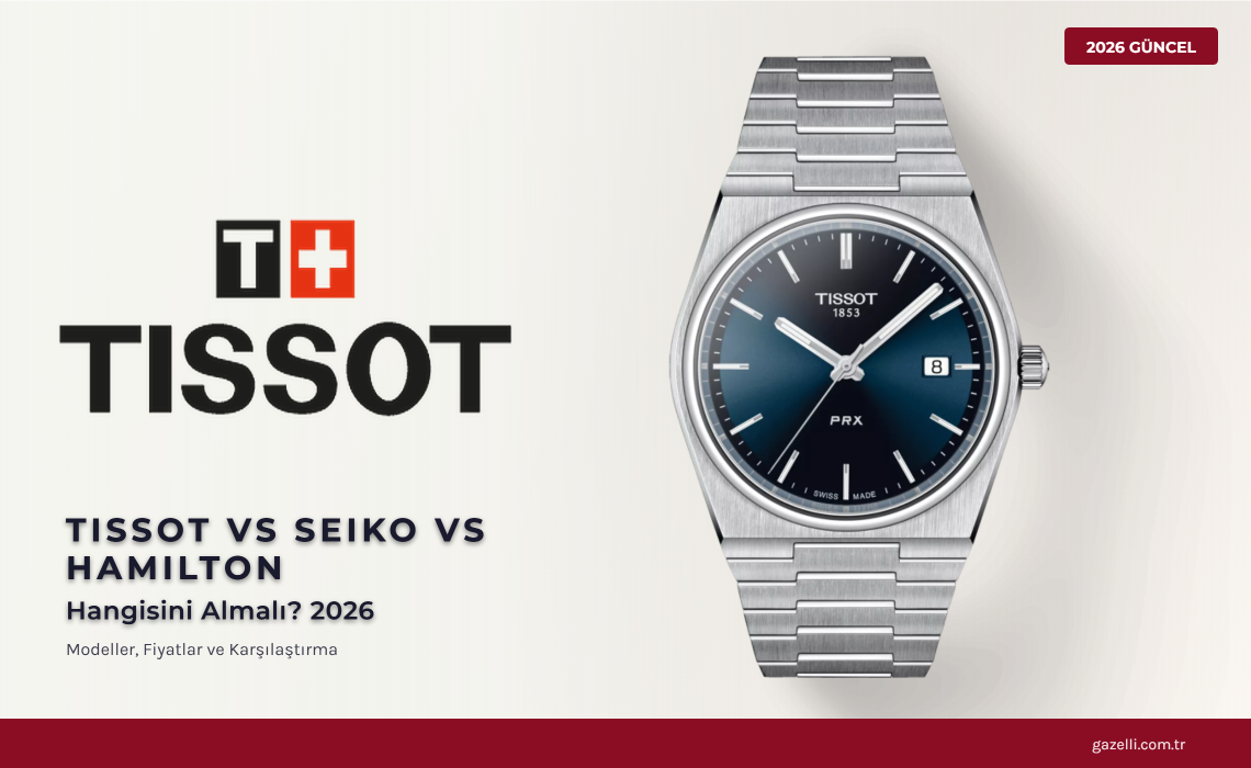 Tissot vs Seiko vs Hamilton: Hangisini Almalı? 2026 Karşılaştırma Rehberi