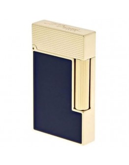S.T. Dupont Ligne 2 Blue Laquer Yellow Gold Çakmak 016457 