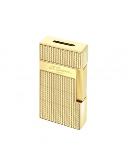 S.T. Dupont Biggy Diamond Head Golden Çakmak 025009