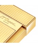S.T. Dupont Biggy Diamond Head Golden Çakmak 025009