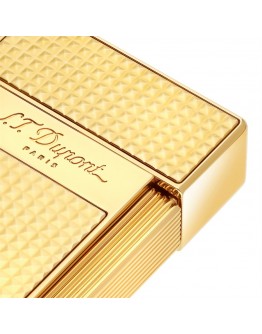 S.T. Dupont Biggy Diamond Head Golden Çakmak 025009