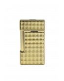 S.T. Dupont Slimmy Golden Diamond Head Çakmak 028009