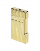S.T. Dupont Slimmy Golden Diamond Head Çakmak 028009