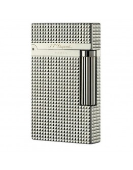 S.T. Dupont Silver Diamond Head Çakmak 016184 