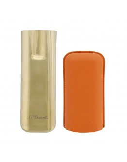 S.T. Dupont Grained Leather İkili Puro Kılıfı Turuncu 183256