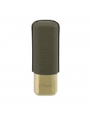 S.T. Dupont Grained Leather İkili Puro Kılıfı Khaki Yeşil 183269