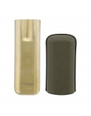 S.T. Dupont Grained Leather İkili Puro Kılıfı Khaki Yeşil 183269