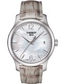 Tissot Tradition Kuvars 33mm Beyaz Kadran Deri Kordon Kadın Kol Saati