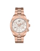 Tissot PR 100 Sport Chic Elmas Detay Çelik Rose Gold Bileklik Kadın Kol Saati