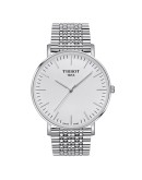 Tissot Everytime Beyaz Kadran Çelik Bileklik Erkek Kol Saati