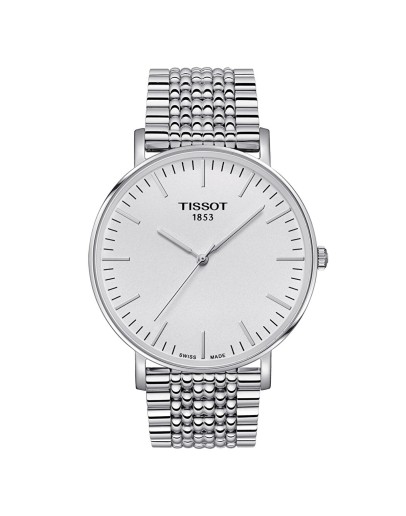 Tissot Everytime Beyaz Kadran Çelik Bileklik Erkek Kol Saati