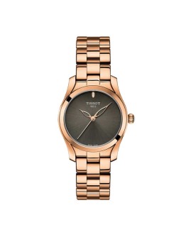 Tissot T Kuvars 30mm Beyaz Kadran Çelik Bilezik Kadın Kol Saati