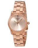 Tissot T-Wave Sedef Kadran Çelik Rose Gold Bileklik Kadın Kol Saati