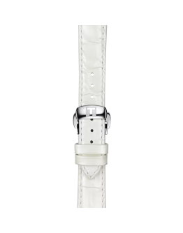Tissot beyaz deri kayış boynuz aralığı 16 mm 