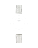 Tissot beyaz deri kayış boynuz aralığı 16 mm 