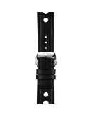 Tissot siyah deri kayış boynuz aralığı 20 mm 