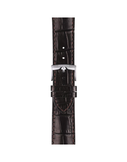 Tissot kahverengi deri kayış boynuz aralığı 22 mm  