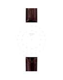 Tissot kahverengi deri kayış boynuz aralığı 20 mm 