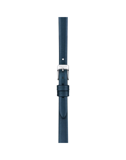 Tissot mavi deri kayış boynuz aralığı 09 mm  
