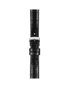 Tissot siyah deri kayış boynuz aralığı 15 mm 